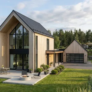 Lakeside Nordic Gable Hideaway