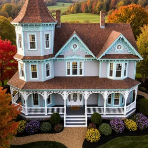 Victorian Whimsy in Autumn’s Embrace
