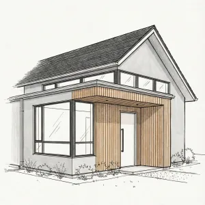 Warm Timber Facade Cottage Retreat