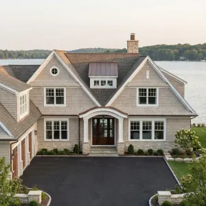 Shinglecrest Manor Beside Open Water