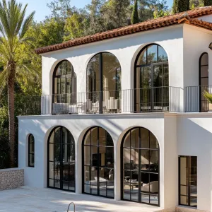 Sunlit Elegance with Arched Grandeur