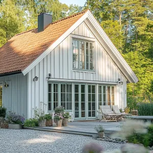 Cottage Oasis Basking in Sunlit Serenity