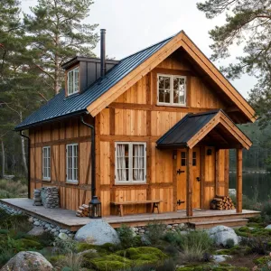 Pine Rim Cabin With Metal Roof