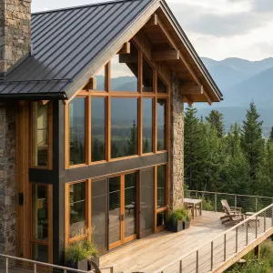 Forest Edge Lodge With Skywall