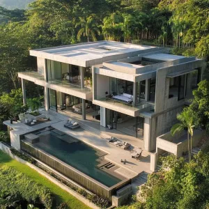 Concrete Haven in the Canopy