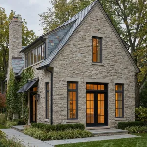 Evergreen Gable Stone Hideaway