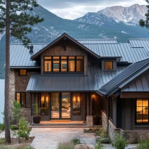 Preview of Rustic Shingle Siding With Metal Roof