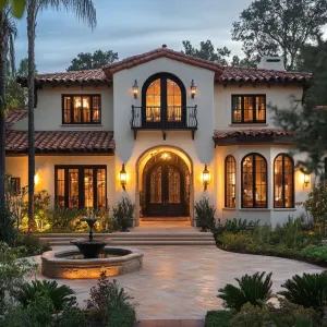 Mediterranean Gem with a Fountain Flair