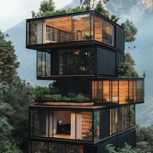 Recycled Elegance: The Green Container High-rise