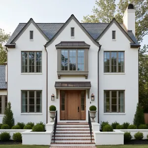 Pewter-Banded Trio-Gable Tudor