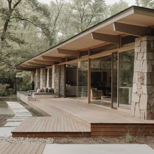 Retro Ranch: Cozy Corners Amidst The Trees