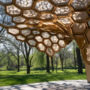 Hexagonal Hideaway: Nature’s Honeycomb