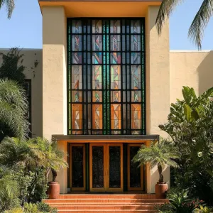 Stained Glass Spectacle: An Art Deco Jewel