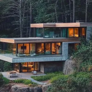 Modern Cliffside Oasis