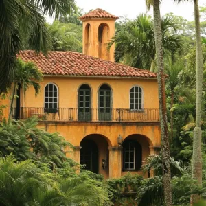 Sunset Cantata: A Blush of Colonial Elegance