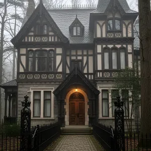 The Mysterious Allure of Shadowed Mansions