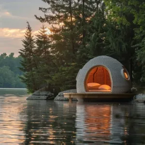 Floating Dome Cabin
