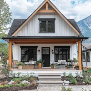 Rustic Serenity Under the Peaks
