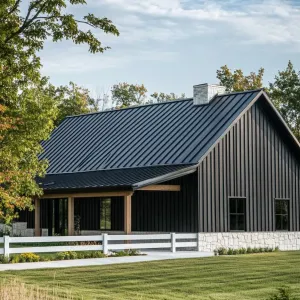 Modern Rustic Barn House