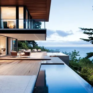 Raised Wooden Deck