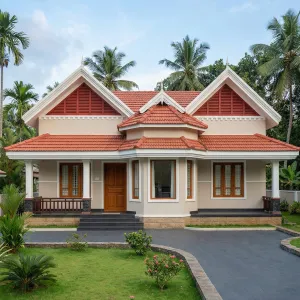 Terracotta Gable Garden Bungalow
