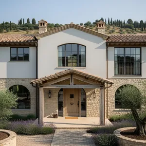 Brick Bliss in the Olive Grove