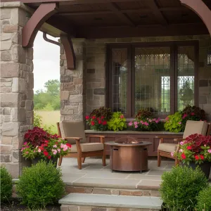 Stone Serenity Porch Party