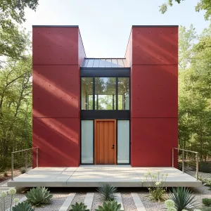 Red Fortress in the Forest
