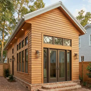 Sunny Shiplap Garden Studio Cottage