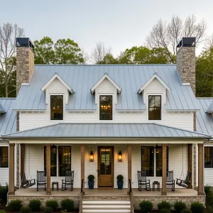 Preview of Stately Southern Homestead with Porchside Swing