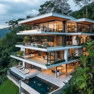 Cantilevered Canvas: The Hanging Haven