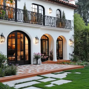 Charming Spanish House with Vibrant Garden