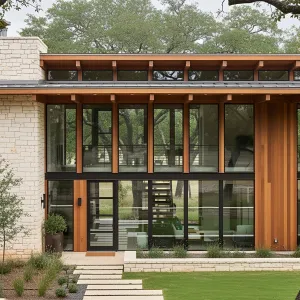 Modern Rustic Gem Amidst Texas Trees