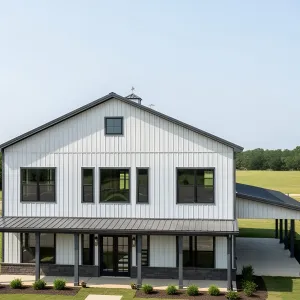 Crisp Canvas Barnhouse