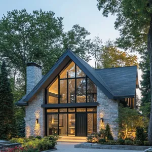 Stone Cottage with a Pointy Charm