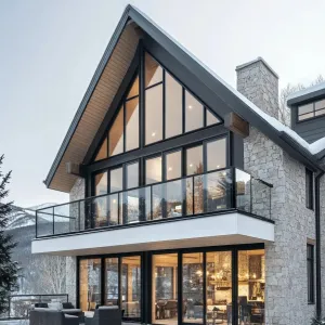 A-Frame Frosty Wonder