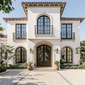 Architectural Harmony: A Modern Tuscan Delight