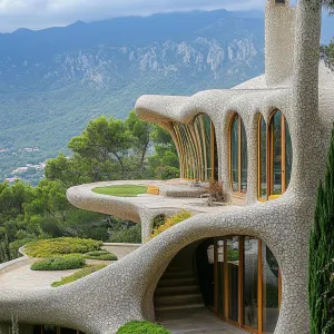 Dreamy Curves Amidst the Mountains