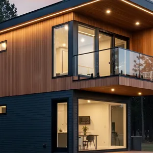 A Two-Story Wonderbox in the Woodland