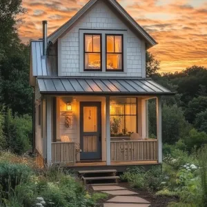 Charming Miniature Mansion Amidst Nature
