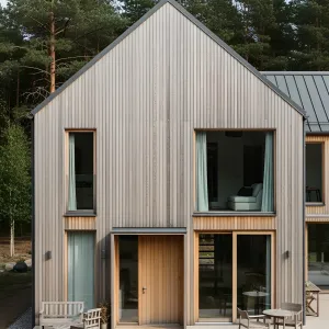 Modern Mini Barn House with a Twist