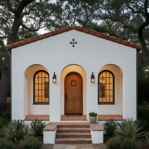 Clay-Tiled Arches Garden Bungalow
