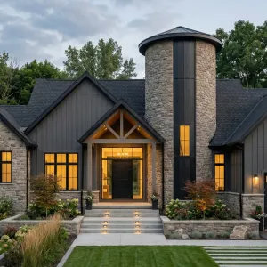 Stone Tower Suburban Farmhouse Escape