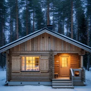 Winter Wonderland Wooden Nook