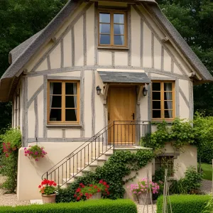 Fairytale Cottage with Timbered Charm