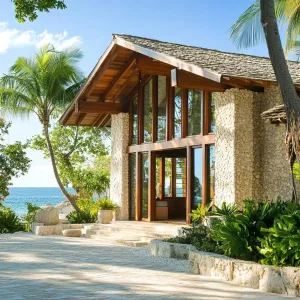 Seaside Gem with Stone Majesty