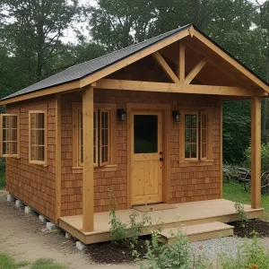 A Timber Haven in Nature’s Embrace