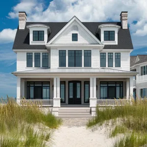 Oceanfront Opulence: A Beachside Beauty