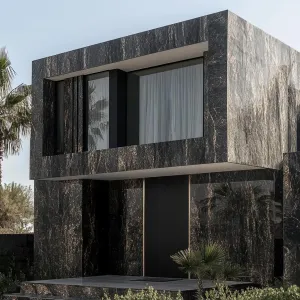 Preview of Sleek Marble Magic With Desert Chic