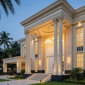 Palm Grove Grandlight Column Villa